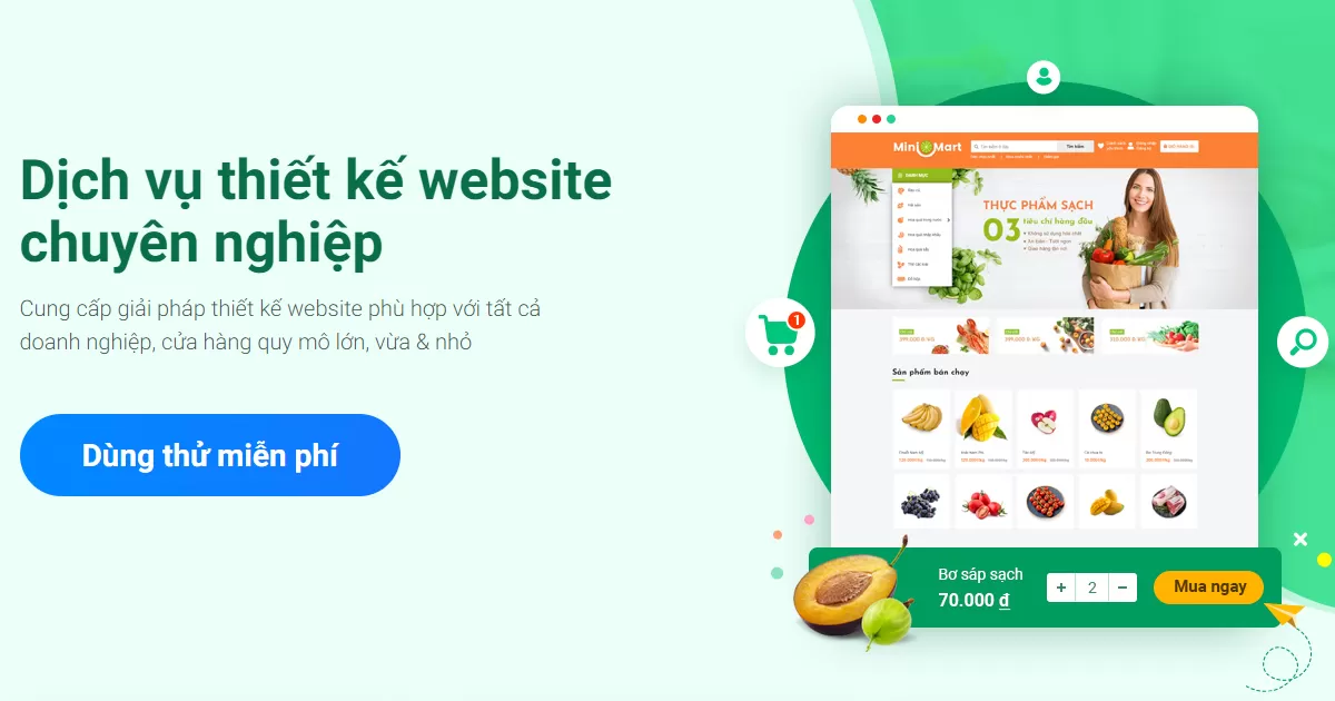 Thiết kế website chuyên nghiệp tại Bình Dương